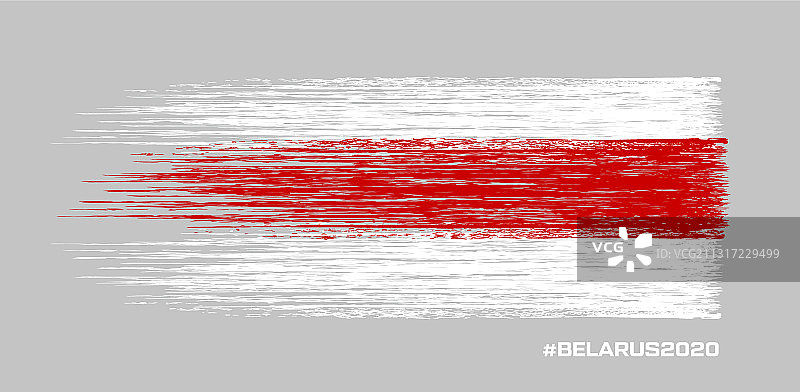 白俄罗斯白红白国旗选举图片素材