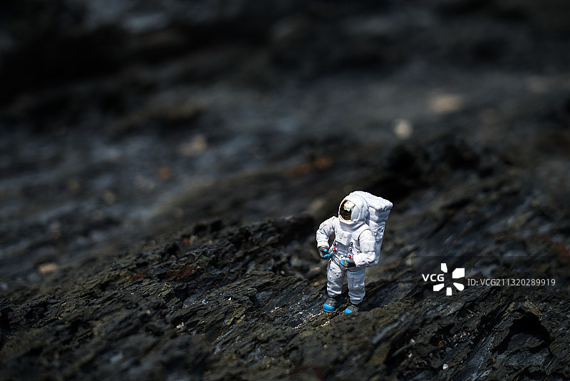 宇航员模型登陆图片素材