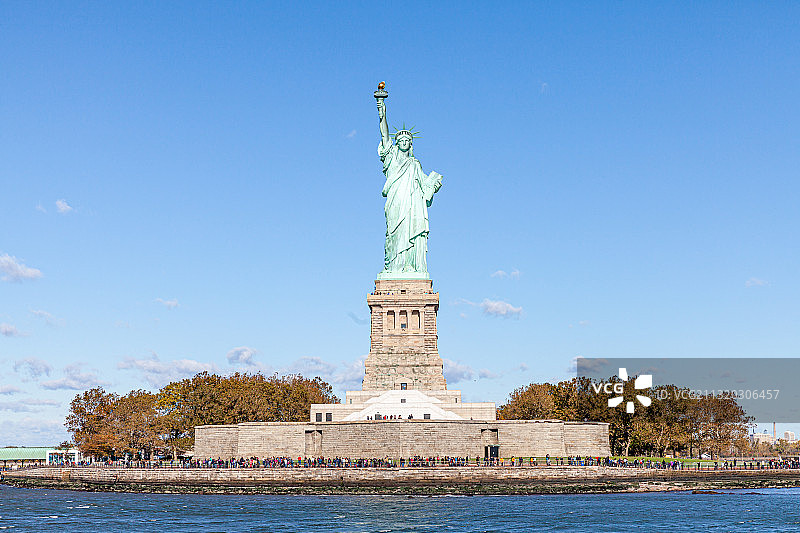 美国纽约风光，自由女神像图片素材