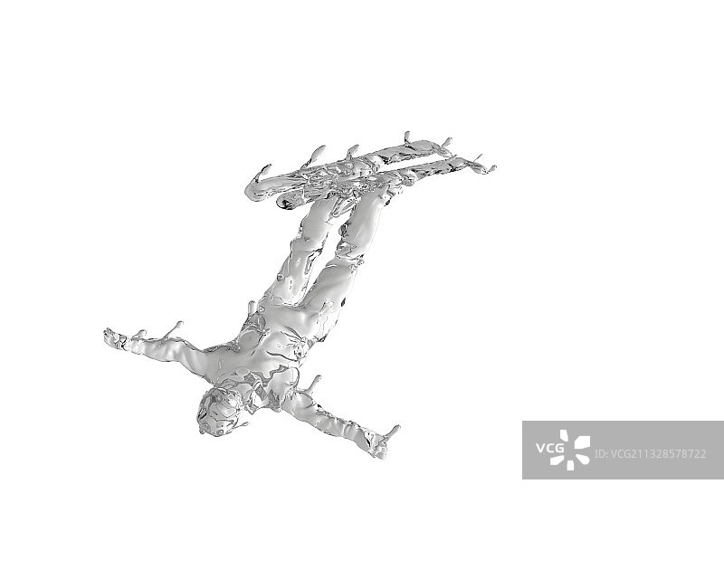 水材质自由式滑雪图片素材