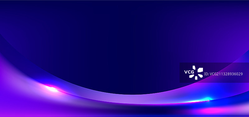横幅网页模板蓝色和紫色渐变图片素材