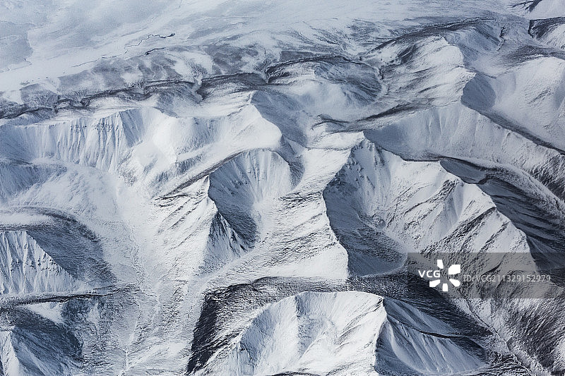 航拍高航拍高原雪山自然风光原雪山自然风光图片素材