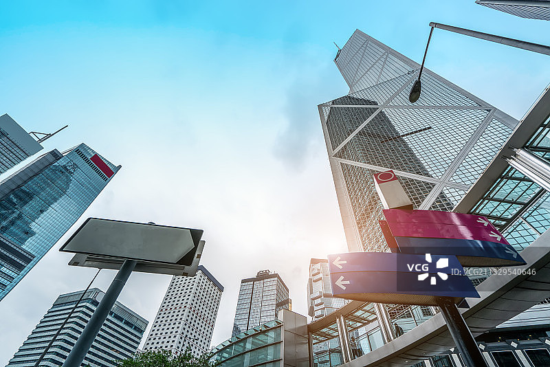 香港都市建筑风光图片素材