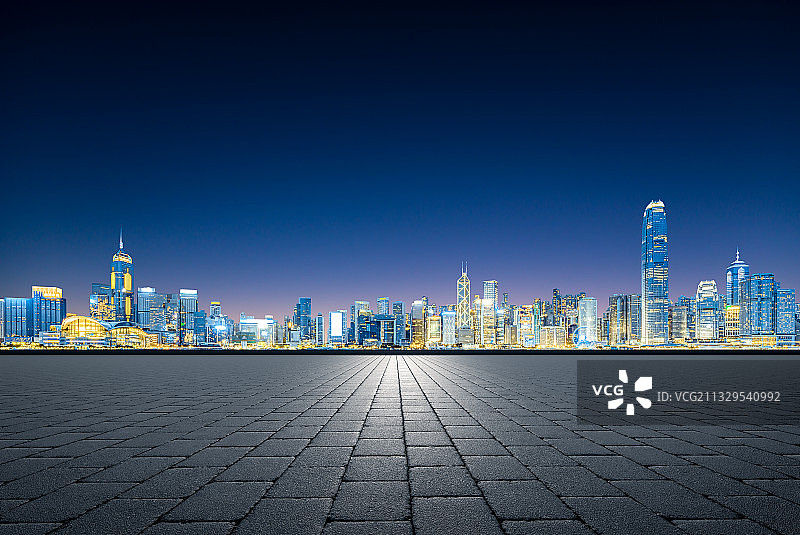 香港城市建筑地面地板图片素材
