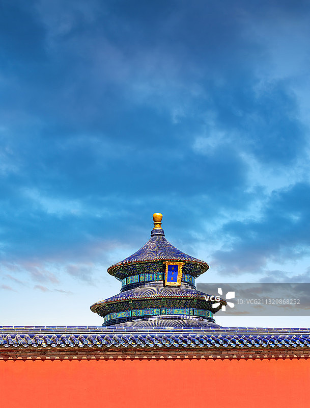 北京天坛公园祈年殿图片素材