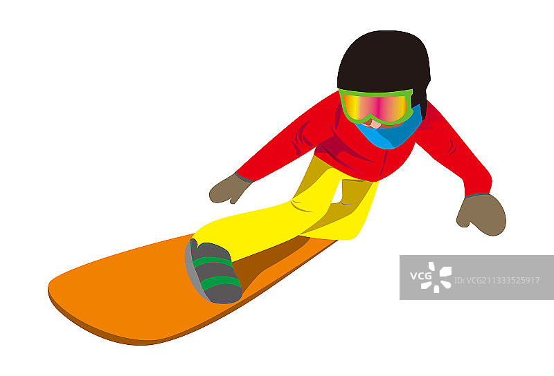 滑雪的男人图片素材