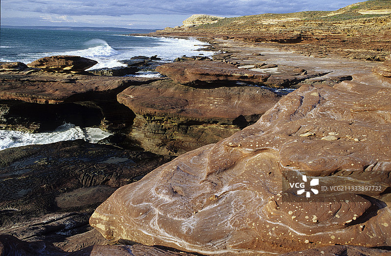澳大利亚卡尔巴里岩石海岸国家公园图片素材