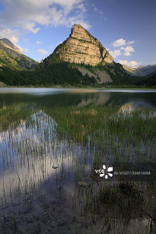萨涅斯塔和萨涅斯湖商业旅游NP阿尔卑斯法国图片素材