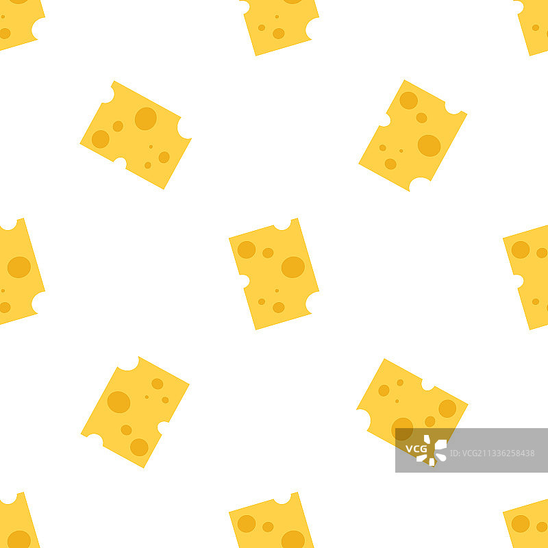 奶酪无缝花纹片黄色奶酪图片素材