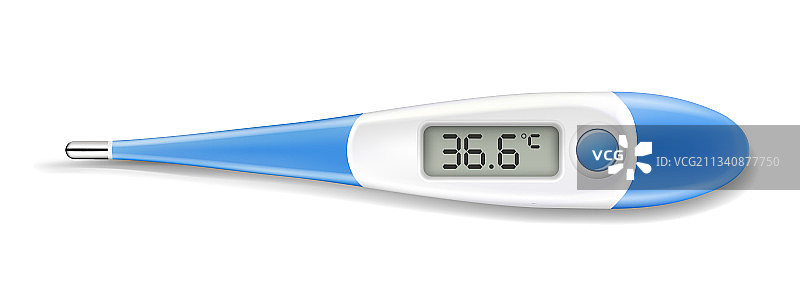 医用温度计，用于测定图片素材