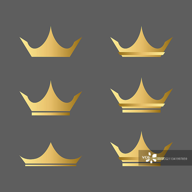 金冠图标为装饰道具图片素材