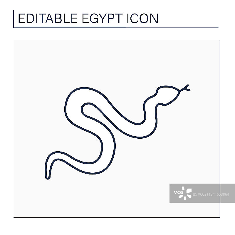蛇线图标图片素材