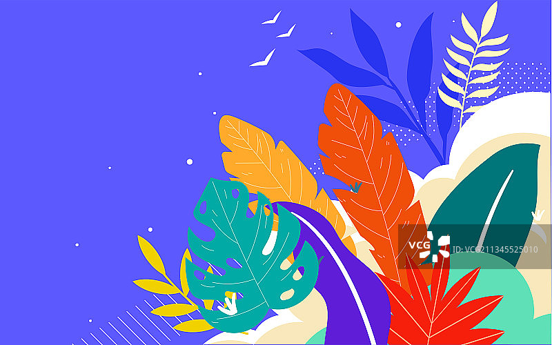 秋季人物插画秋天户外出行旅行秋分节气海报图片素材