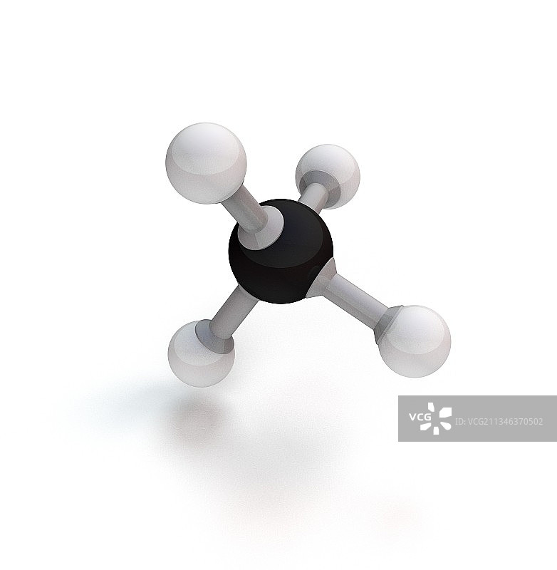 甲烷分子,艺术品图片素材