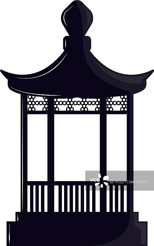 中国寺庙triaditional图片素材