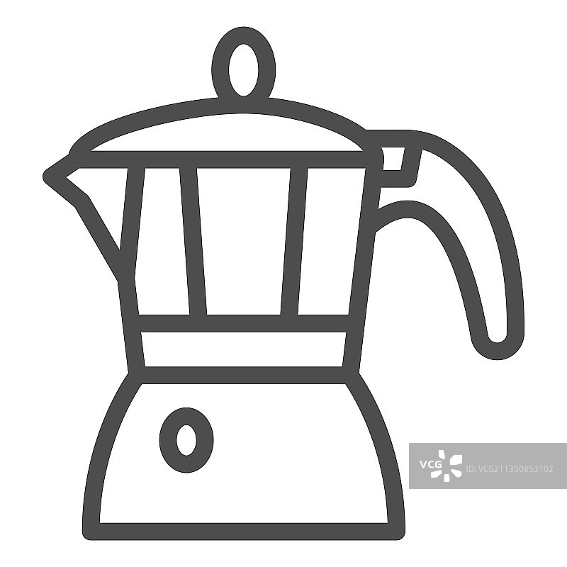 间歇泉咖啡机系列图标餐饮企业图片素材