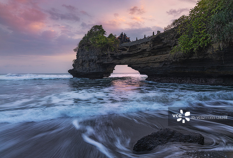 巴厘岛海神庙风光图片素材
