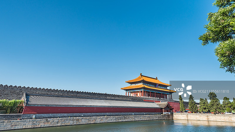 中国北京故宫博物院古建筑图片素材