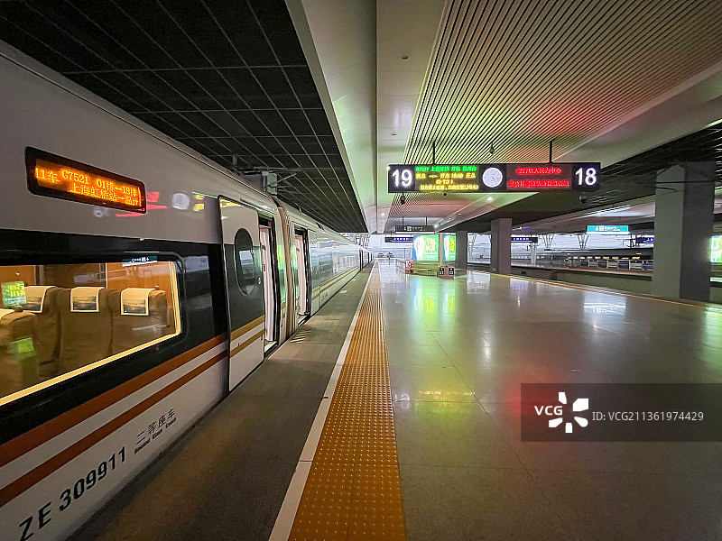 上海虹桥火车站图片素材