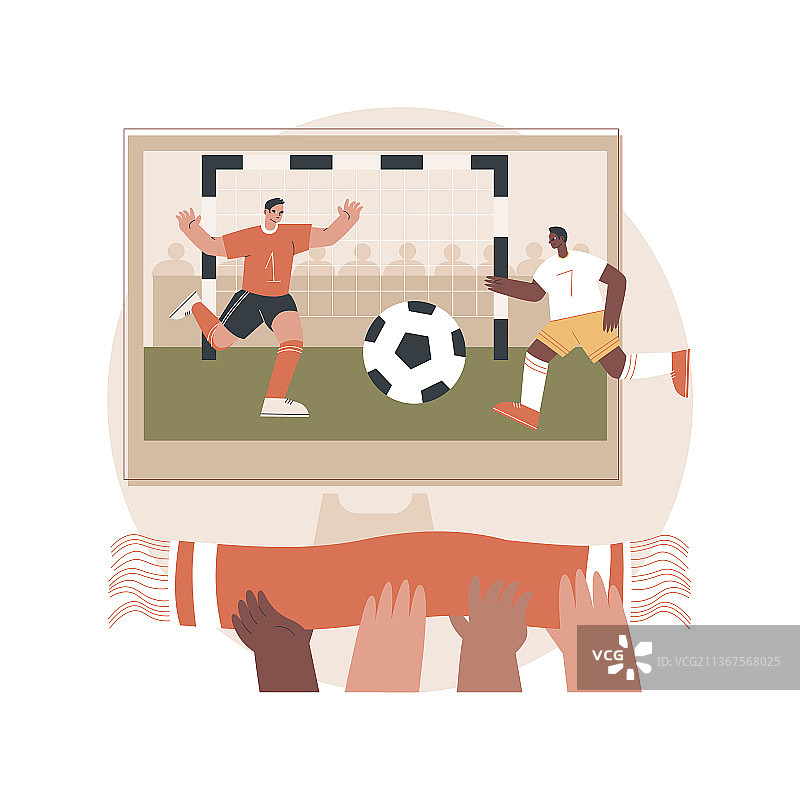 足球抽象的概念图片素材