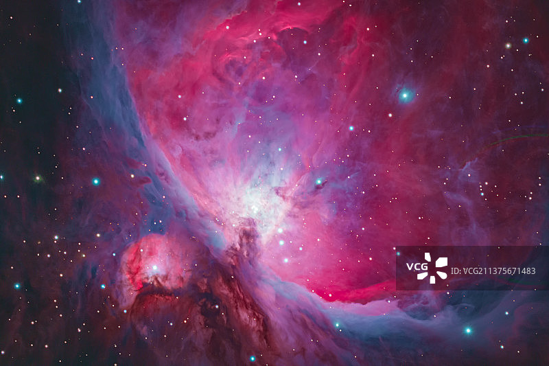 M42猎户座大星云图片素材
