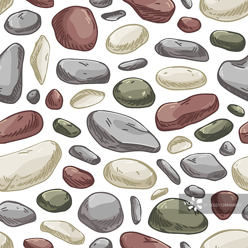 天衣无缝的石头图案无尽的岩石背景图片素材