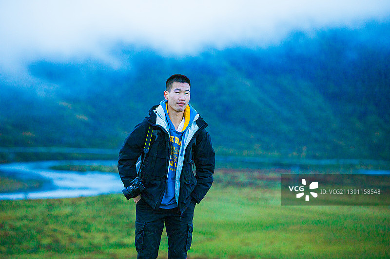 四川省甘孜藏族自治州-塔公草原图片素材