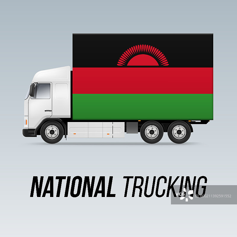 全国送货卡车图片素材