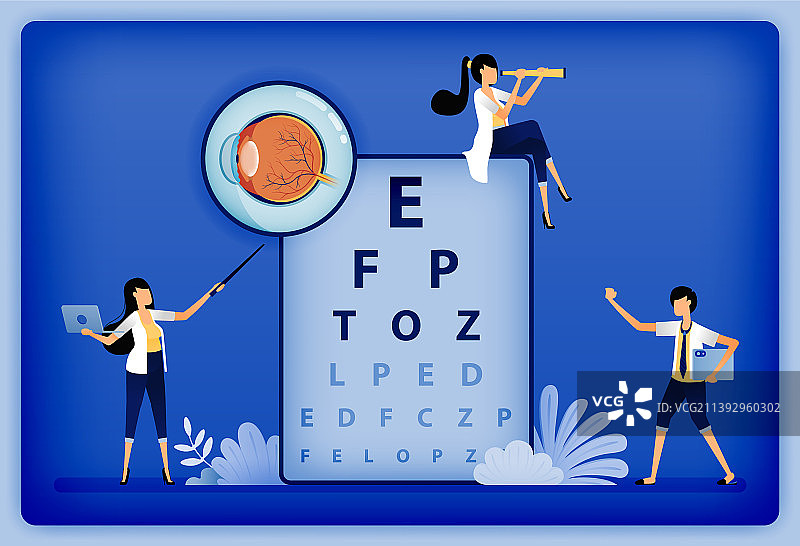 眼科光学健康专家解释道图片素材