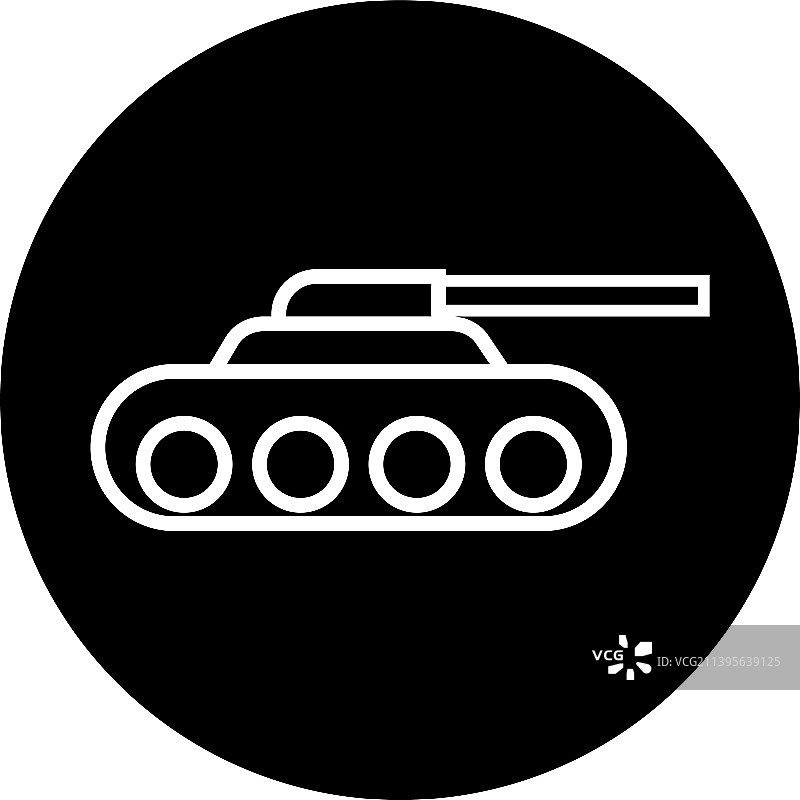 军事坦克图标图片素材