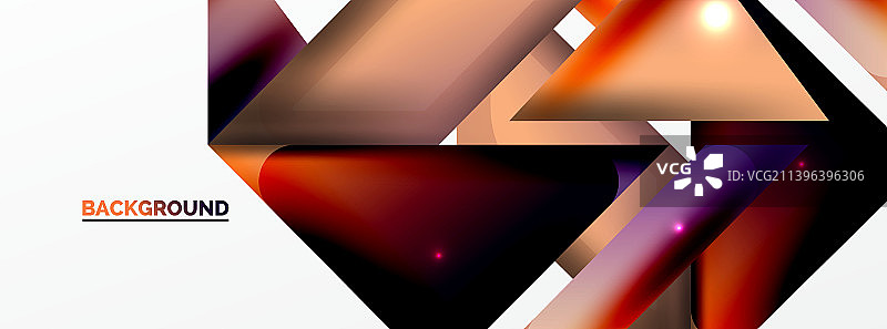 抽象背景简单的颜色几何形状图片素材