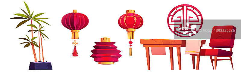 中国茶道家具图片素材