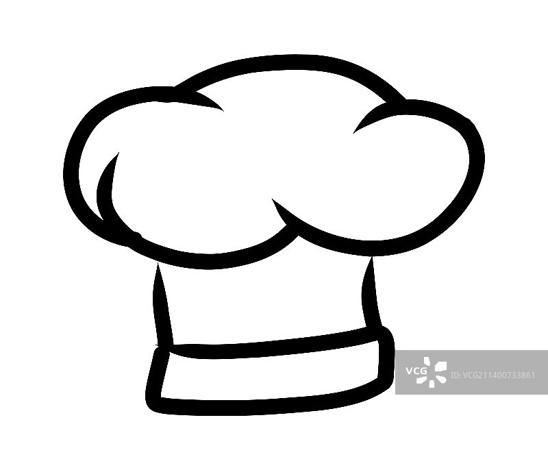 厨师烹饪图标厨师帽标志为图片素材