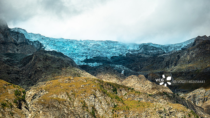 瑞士采尔马特冰川图片素材