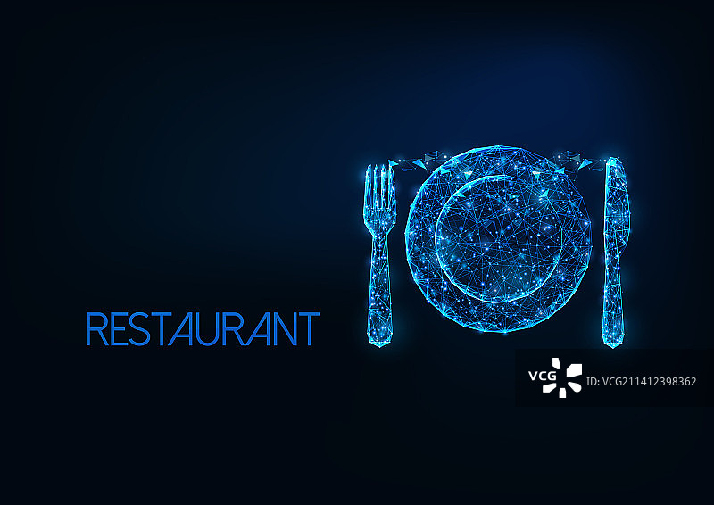 未来餐厅经营理念与图片素材