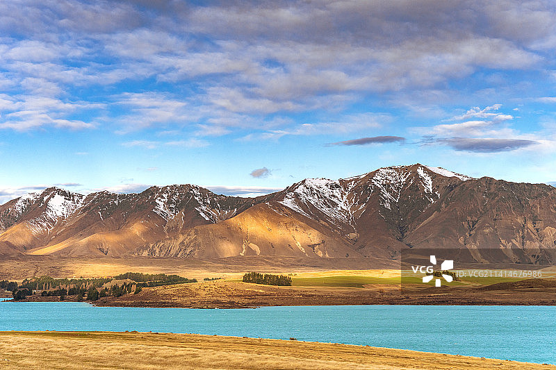 新西兰的特卡波湖图片素材