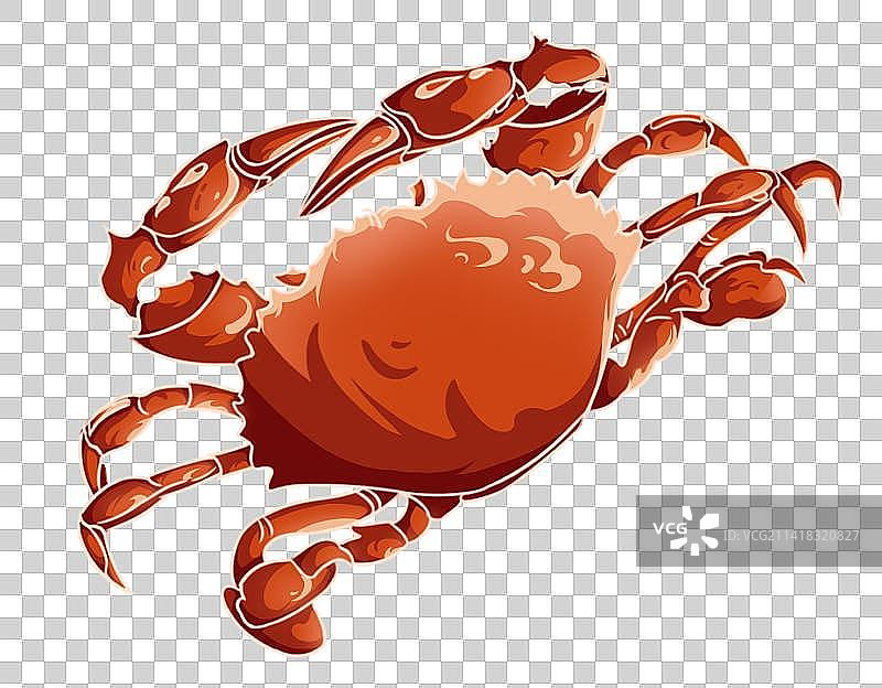 国潮美食-螃蟹图片素材