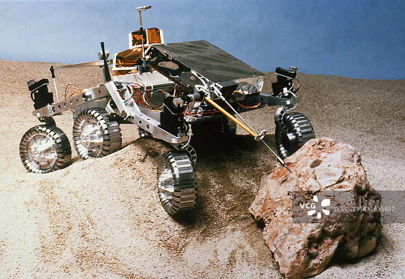 洛基4号火星探测器原型车图片素材