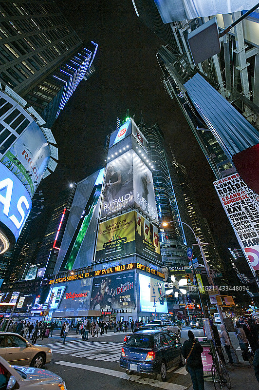 纽约时代广场图片素材