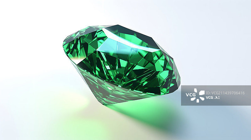 【AI数字艺术】3D钻石宝石元素图片素材