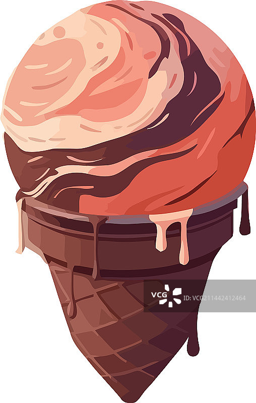 卡通冰淇淋甜图片素材