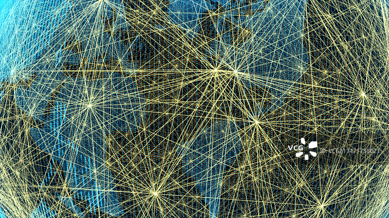 数码科技地球全球网络数据通讯图片素材