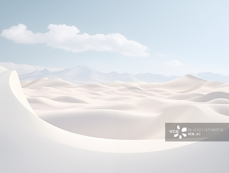 【AI数字艺术】沙漠背景，沙漠，沙漠概念背景图图片素材