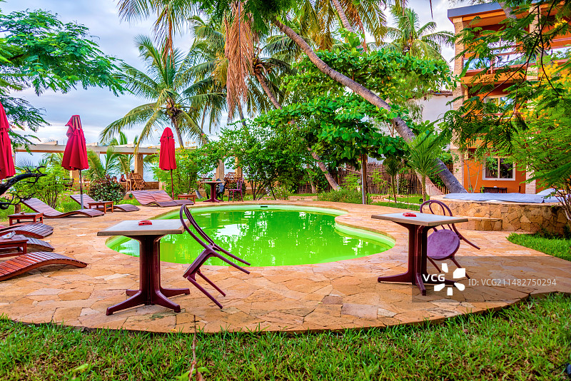 非洲海岛马达加斯加伊法第海滨酒店图片素材