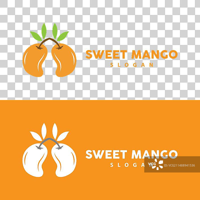 新鲜芒果平面设计模板果园图片素材