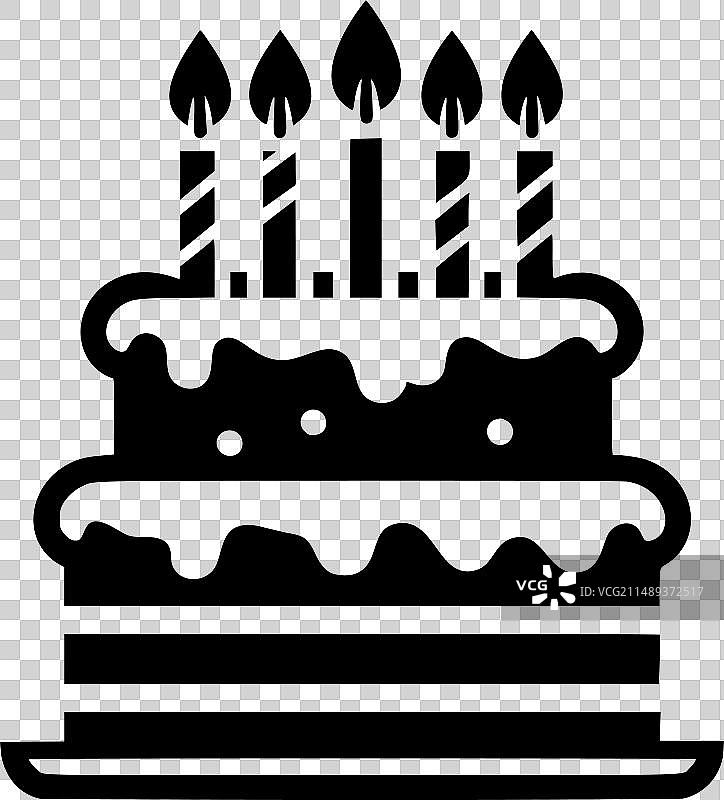 生日蛋糕图标图片素材