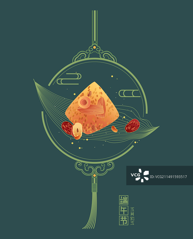 中国风端午节粽子图案图片素材