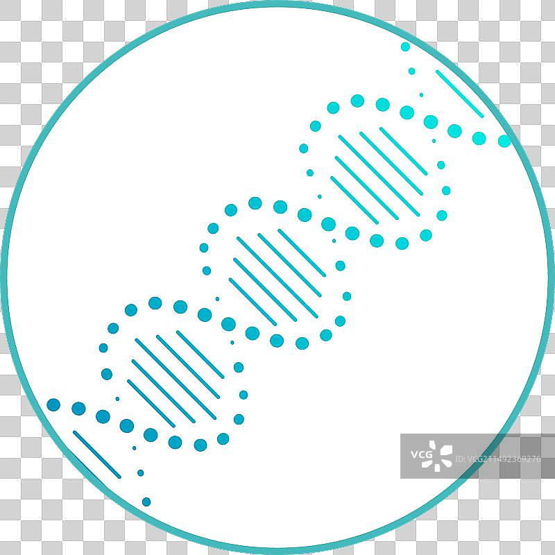 DNA: DNA分子的双螺旋标志图片素材