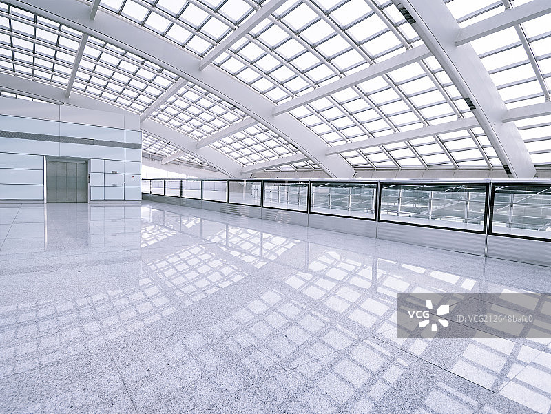 首都机场T3航站楼候机大厅图片素材