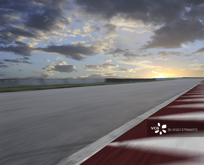 F1赛道运动模糊速度特效图片素材
